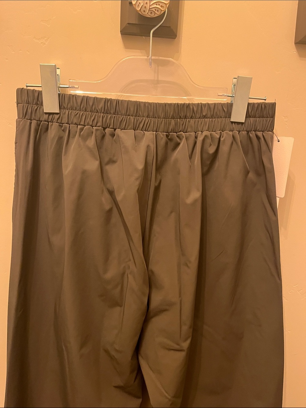 LOMON Wide Leg Barrel Pants - MED - GRAPHITE - NWT - Picture 6 of 9